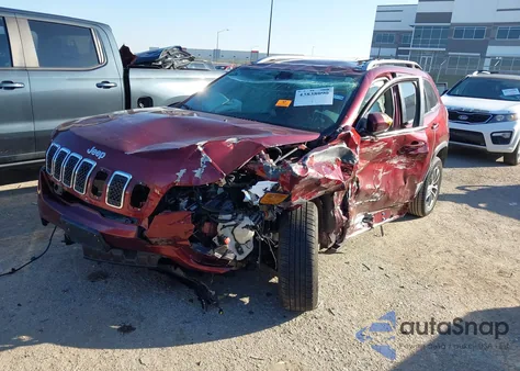 2019 Jeep Cherokee Latitude Plus Fwd z USA, uszkodzony, nr VIN 1C4PJLLB1KD307862